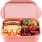 Bento Box,Bento Box Adult,Lunch Box,Leak Proof Lunch Containers,No BPAs and No Chemical Dyes Bento Lunch Box,Dishwasher and Microwave Safe Lunch Containers for Adults(1900ml Pink)