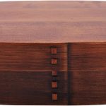 Box, Vintage Wooden Lunch Containers Box Wood Boxes (18 * 12 * 5.5cm/ 3)