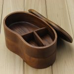 Japanese Bento Box, Lunch Boxes, Japanese Double Layer Natural Wooden  Lunch Box For Adult Picnicking Office Hiking Camping